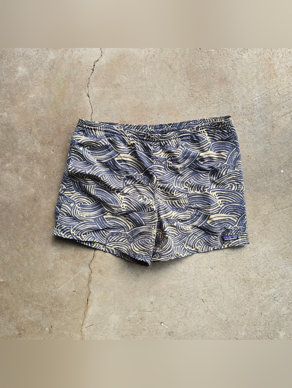 Patagonia Geometric Pattern Tidal Wave Shorts Men's Medium Baggies